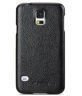 MELKCO Premium Leather Snap Cover Samsung Galaxy S5