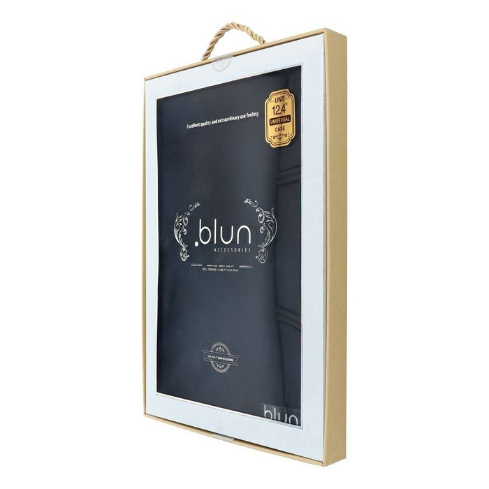 Uniwersalne etui / pokrowiec BLUN na tablet 12,4" czarny (UNT)