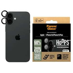 PanzerGlass Hoops Black Lens Protector iPhone 16 6.1" / 16 Plus 6.7" 1283