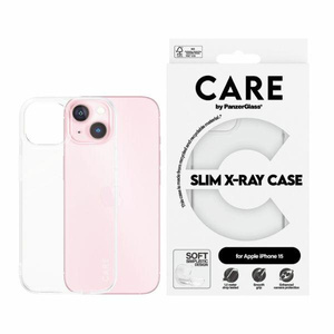 CARE by PanzerGlass Slim X-Ray Case iPhone 15  6,1" przezroczysty/transparent 1433