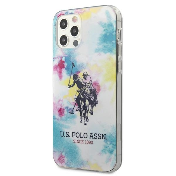 Etui US POLO Apple iPhone 12 Pro Max 6,7 Tie & Dye Collection USHCP12LPCUSML Wielokolorowy Case