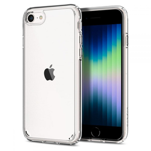 Etui SPIGEN iPhone SE 2022 2020 7 8 Ultra Hybrid Przezroczyste Clear Przezroczysty Case 