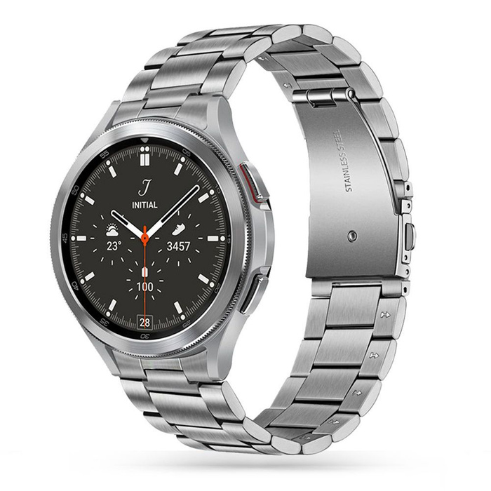 Pasek TECH-PROTECT Samsung Galaxy Watch 4 40 / 42 / 44 / 46 MM Stainless Silver