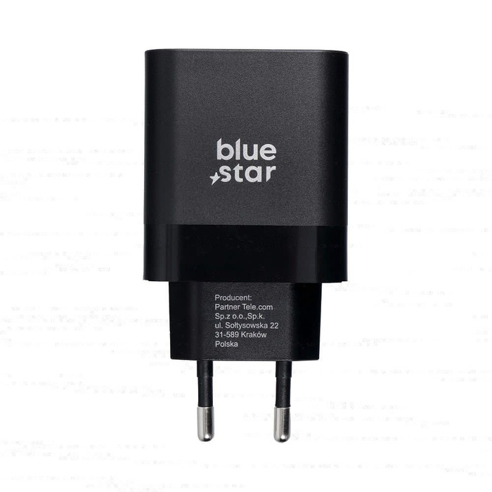 BLUE STAR ładowarka sieciowa 3A 45W Typ C PD QC4.0 TFB-TC-45W czarna