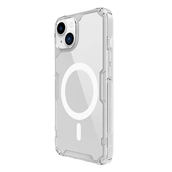 Etui magnetyczne Nillkin Nature TPU Pro do Apple iPhone 14 Plus (białe)