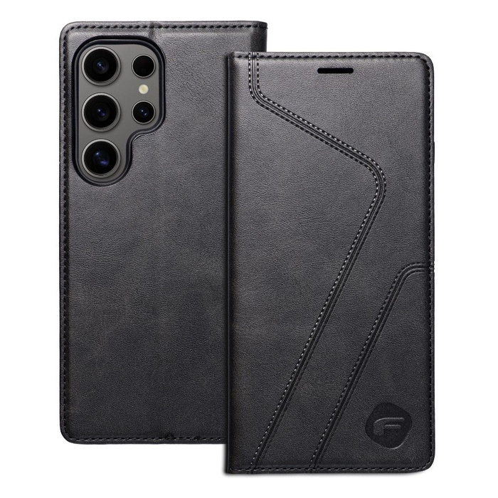 FORCELL F-PROTECT RFID Blocker Book kabura do XIAOMI Redmi Note 14 czarny