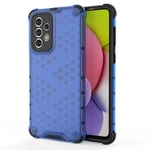 Honeycomb etui pancerny pokrowiec z żelową ramką Samsung Galaxy A33 5G niebieski