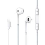 Słuchawki Stereo USAMS Apple iPhone 7 8 X XS XS Max XR Lightning Biały