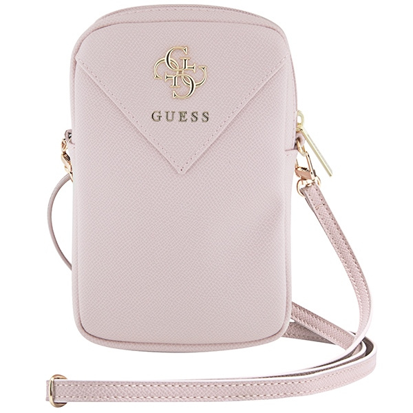 Guess Torebka GUWBZPGSTEGP różowy/pink Zip Triangle 4G