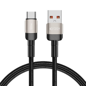 Tech-protect Ultraboost Evo USB-C Cable 100w/5a 100cm Titanium