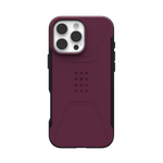 Etui UAG Civilian Magsafe - iPhone 16 Pro Max MagSafe (bordeaux)