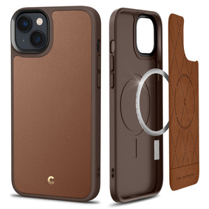 Etui Spigen iPhone 14 Plus Cyrill Kajuk Mag Magsafe Saddle Brown