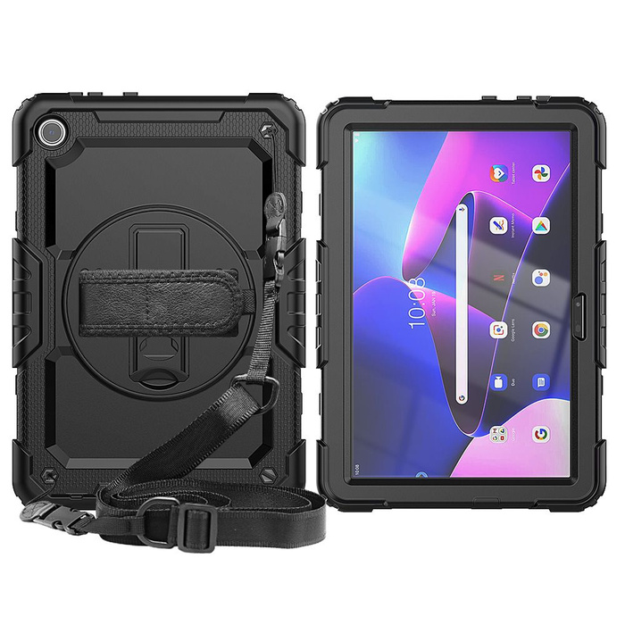 ETUI TECH-PROTECT SOLID360 LENOVO TAB M10 10.1 3RD GEN TB328 BLACK