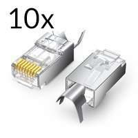 Ugreen 10x modularny wtyk wtyczka RJ45 8P8C Cat 6A (70316)