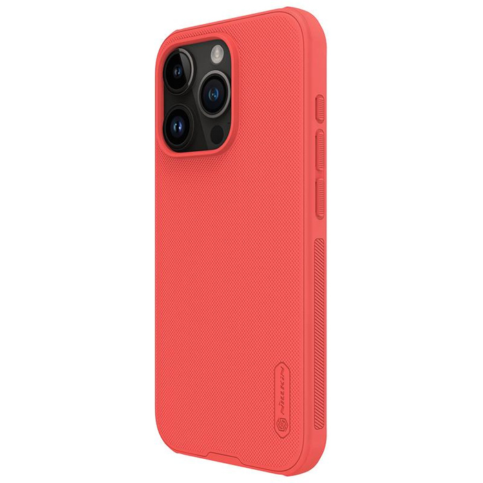 NILLKIN super frosted shield PRO IPHONE 15 PRO (6,1) RED / CZERWONY