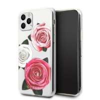 Etui Guess Guhcn58rostrt iPhone 11 Pro Transparent Hardcase Flower Desire Pink & White Rose Case