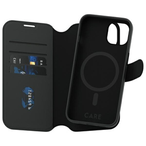 CARE by PanzerGlass Feature Tango 2in1    Wallet iPhone 14 / 13 6.1" MagSafe czarny/black 1160