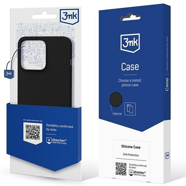 ETUI 3MK Silicone Case iPhone 13 mini 5,4" czarny/black Case