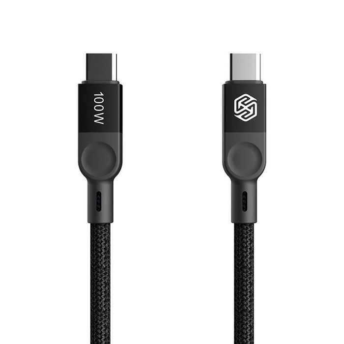 NILLKIN DATA CABLE MAGCHARGE TYPE C-TYPE C PD 100W, BLACK / CZARNY