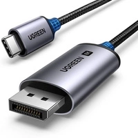 Kabel UGREEN CM556 USB-C do DisplayPort 8K 3m (czarny)