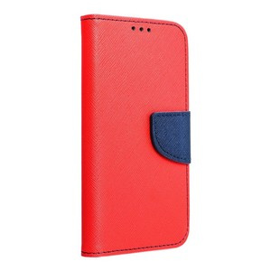 Etui Kabura Fancy Book do  XIAOMI Redmi NOTE 12S czerwony / granatowy Case