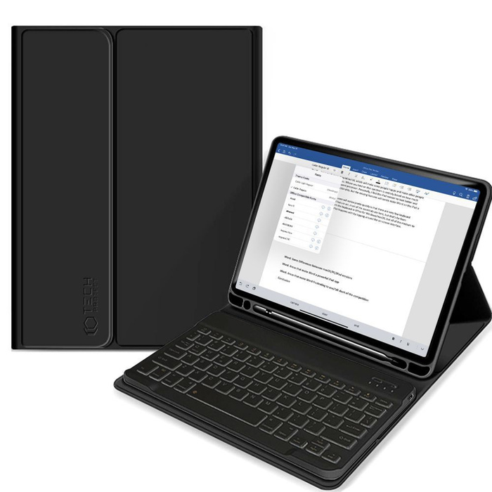 Etui TECH-PROTECT SC PEN + KEYBOARD IPAD AIR 4 2020 / 5 2022 BLACK