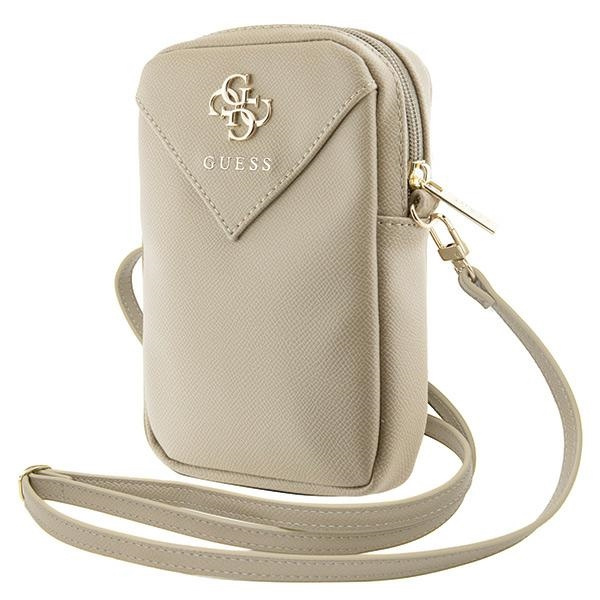 Guess Torebka GUWBZPGSTEGD złoty/light gold Zip Triangle 4G