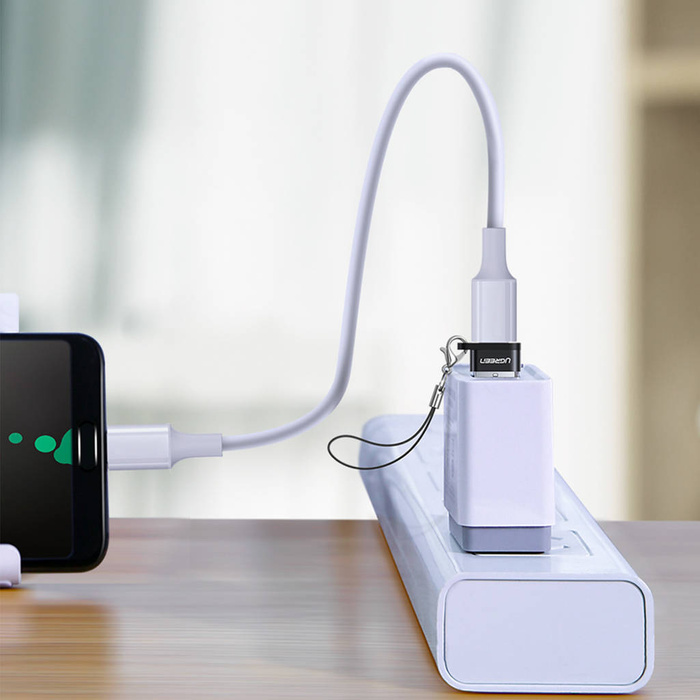 Adapter USB C (żeński) - USB (męski) Ugreen US280 - czarny