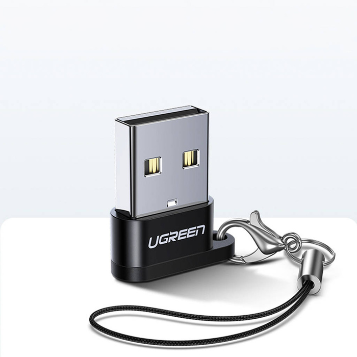 Adapter USB C (żeński) - USB (męski) Ugreen US280 - czarny