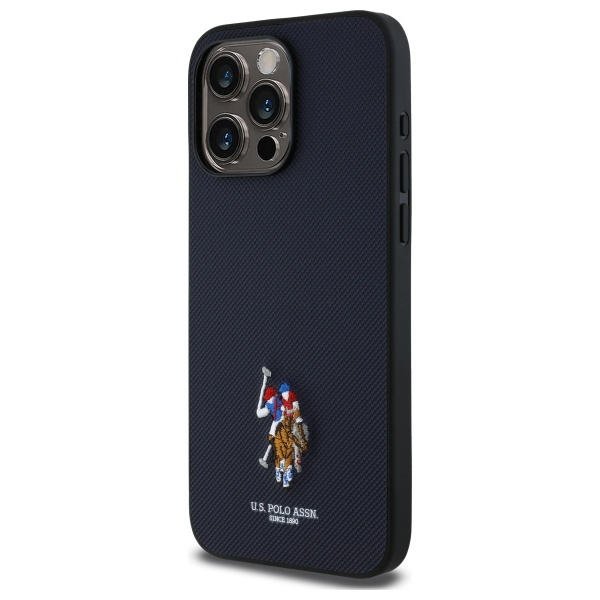 US Polo USHCP15XPEMV iPhone 15 Pro Max    6,7" granatowy/navy Embroidered DH Color