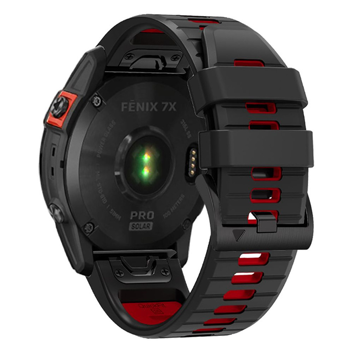 Pasek Tech-protect Iconband Pro Garmin Fenix 3 / 5x / 3hr / 5x Plus / 6x / 6x Pro / 7x Black/red