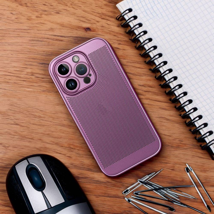 Etui Futerał BREEZY do XIAOMI Redmi 12 4G fioletowy Case