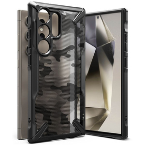 Etui Ringke Fusion X Samsung Galaxy S24 Ultra Camo Black Case