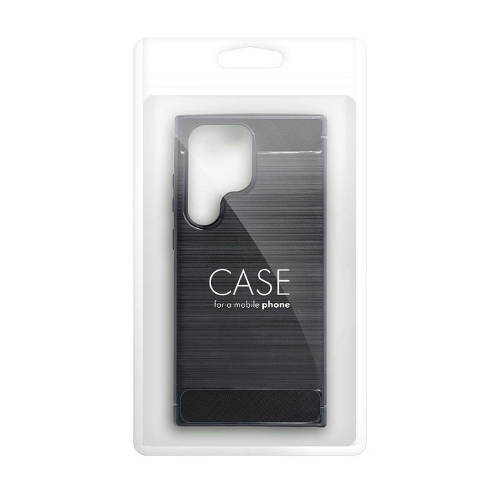 Etui Futerał CARBON do SAMSUNG Galaxy S23 FE czarny Case