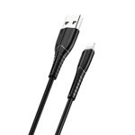 Kabel USAMS Lightning 2A Fast Charge 1m Czarny