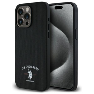 US Polo USHCP15XPARK iPhone 15 Pro Max    6,7" czarny/black Printed DH Logo