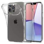 Etui Spigen iPhone 13 Pro Liquid Crystal Crystal Przezroczyste Clear Case + Szkło Hartowane Full Cover Spigen