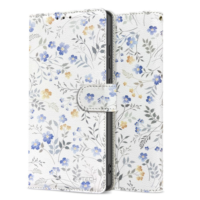 TECH-PROTECT WALLET GALAXY S25 ULTRA SPRING FLOWERS