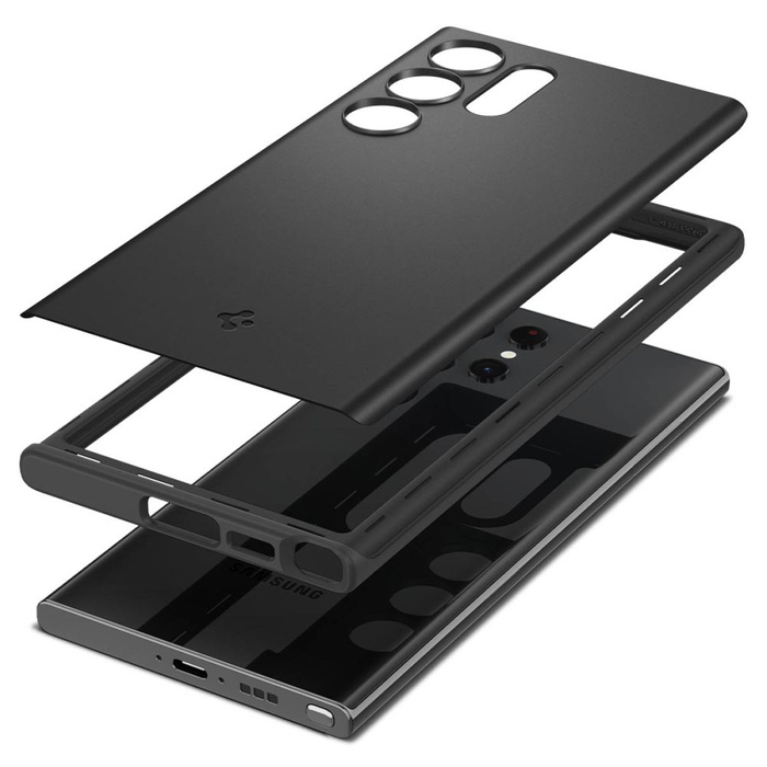 Etui Spigen Thin Fit Galaxy S23 Ultra Black Case