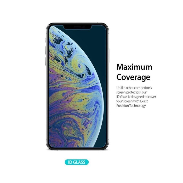 SZKŁO Hartowane RINGKE ID-3PACK iPhone XS MAX Clear