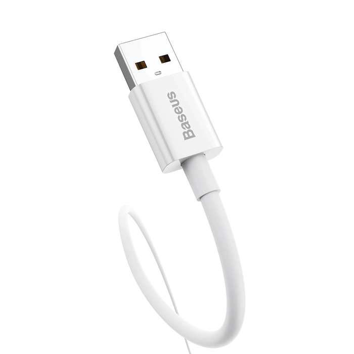 [PO ZWROCIE] Baseus Superior Series kabel do szybkiego ładowania USB-A - USB-C 100W 480Mb/s 2m biały