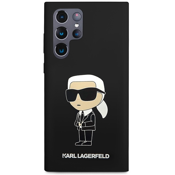 Etui Karl Lagerfeld Silicone NFT Ikonik - Etui Samsung Galaxy S23 Ultra (czarny) Case