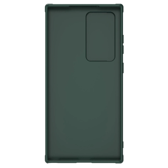 Nillkin Textured S Case etui Samsung Galaxy S22 Ultra pancerny pokrowiec z osłoną na aparat zielone