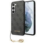 Etui Guess GUHCS24MGF4GGR Samsung Galaxy S24 Plus S926 czarny/black hardcase 4G Charms Collection Case