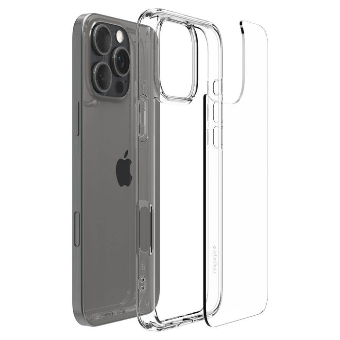 ETUI SPIGEN ULTRA HYBRID IPHONE 16 PRO MAX CRYSTAL CLEAR