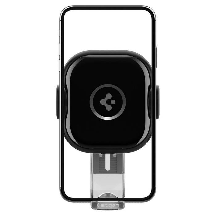 Uchwyt Spigen Uts35w Onetap Universal Windshield & Dashboard Car Mount Wireless Charger Black