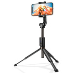 Kijek selfie Statyw SPIGEN S540w Wireless Selfie Stick Tripod Black