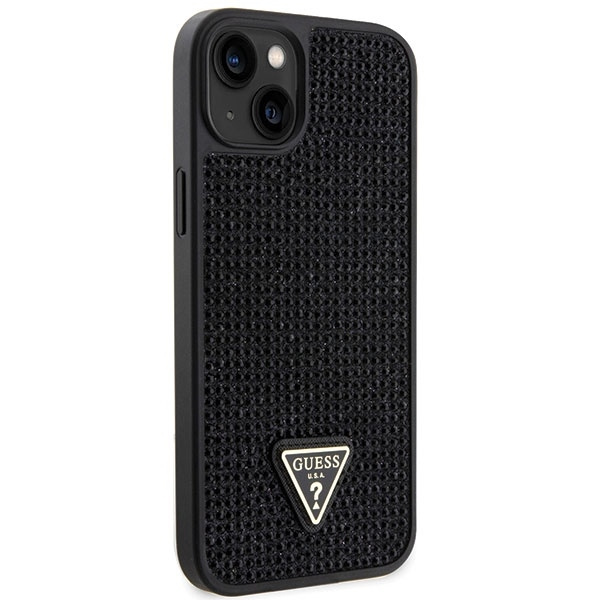 Etui Guess GUHCP14MHDGTPK iPhone 14 Plus 6.7" czarny/black hardcase Rhinestone Triangle Case