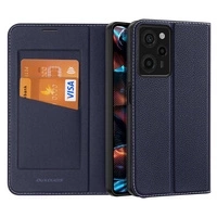 [PO ZWROCIE] Dux Ducis Skin X2 etui do Xiaomi Redmi Note 12 Pro / Poco X5 Pro 5G pokrowiec z klapką portfel podstawka niebieskie