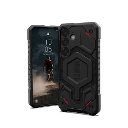 UAG Monarch Pro -  obudowa ochronna do Samsung Galaxy S25 5G z wbudowanym modułem magnetycznym (kevlar black)